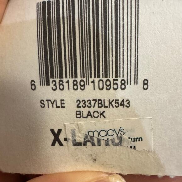 NWT Alfani Made in Italy Extra Fine Merino Wool V-Neck Men’s Sweater Black Sz XL - Picture 3 of 4